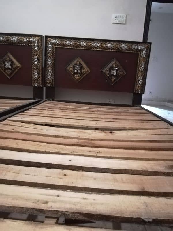 2 single bed in best condition 1