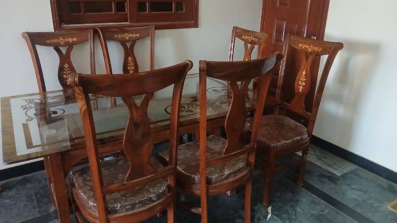 Glass Dining Table Six Person 5