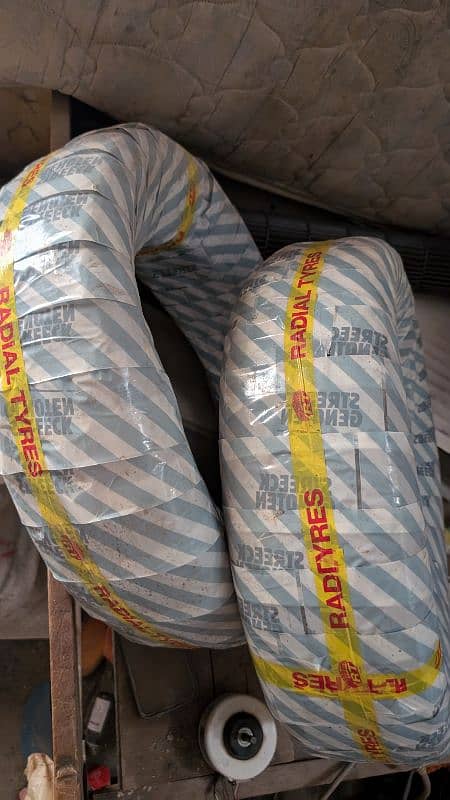 Alto new tyres 65/70 13 inch 1