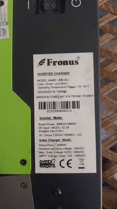 Fronus Hybrid inverter 1 2