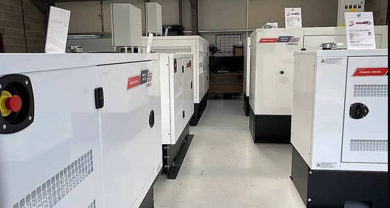 Generator Range 10kVA–200kVA – Slightly Used, Refurbished, and New –