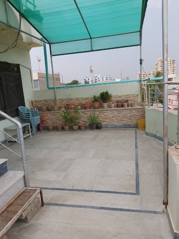 SECTOR 11/A THIRD FLOOR PORTION WITH ROOF AND SEHAN 8