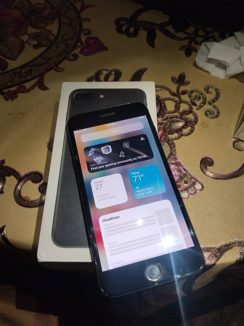 Iphone 7plus pta approved 256 Gb 0