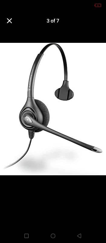 Plantronics one side note cancellation 0