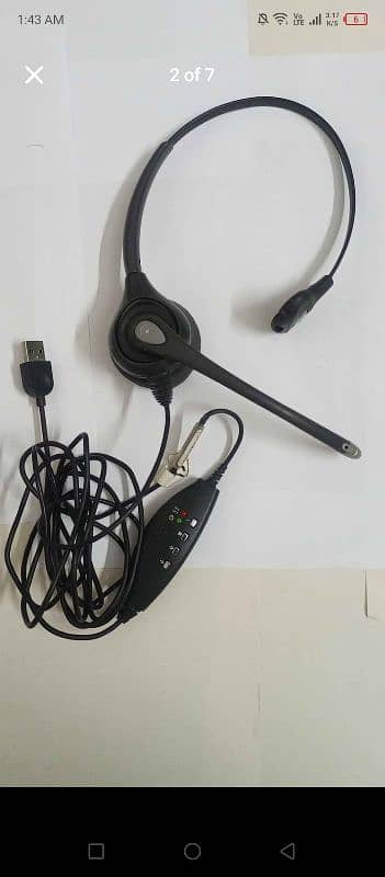 Plantronics one side note cancellation 1