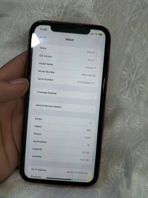 iphone 11 pta 64 gb all ok phone ha 6