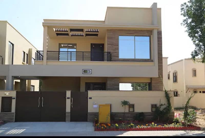 272 Square Yard Ready To Move Villa In Precinct-1 0.5 Km From Main Entrance A-One Construction Standard 5 Bed Drawing Dining Lounge 0