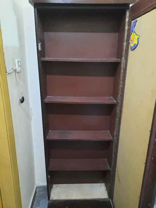 Dressing Mirror (full length) with  shelves for storage 2