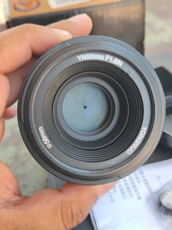 Yongnue 50 MM F1.8N For Nikon 3