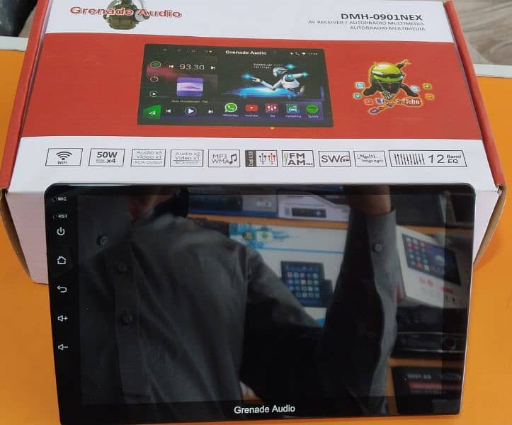 ANDROID Screen 9 Inch Grenade Audio +AHD Camera 0