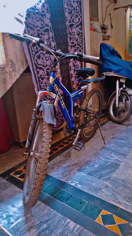 Big Blue Humber Bicycle 3