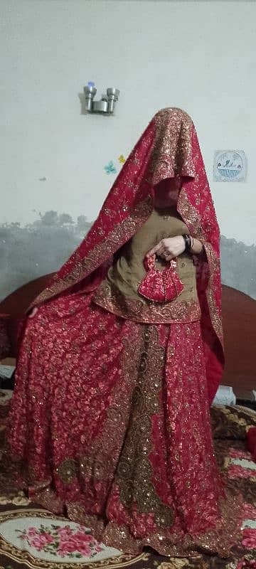 bridal lehenga second hand. 1