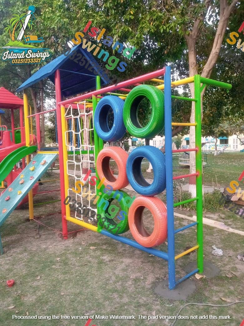 Kids Slides & Swings "Kids playland/park equipment/ park swings 7