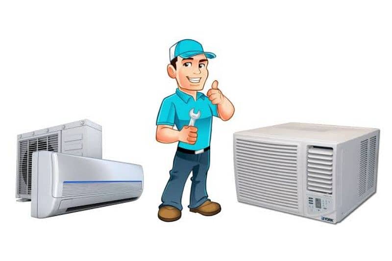 M Waleed Cooling Center#03056643948 Service Installation AC. 6