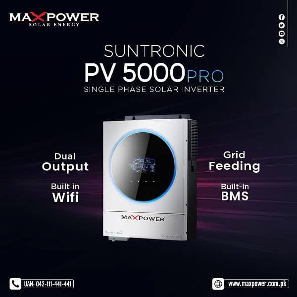 Maxpower PV5000 4kw 1