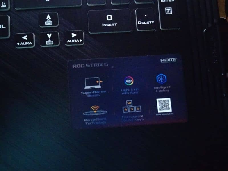 Asus ROG strix 17 i7 9th generation 16gb ram 1tb ssd GTX 1650 4gb card 6