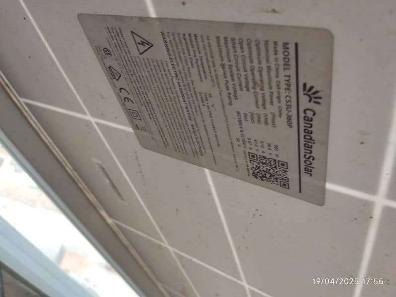 Solar Inverter 3.6KW & 6 Plates 360W 3