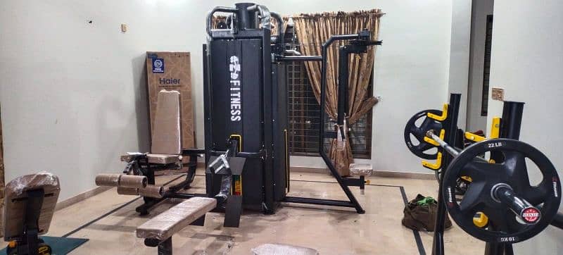 BENCH PRESS / HOME GYM / TREADMILL / DUMBELLS / PLATES /RODS/SPIN BIKE 1