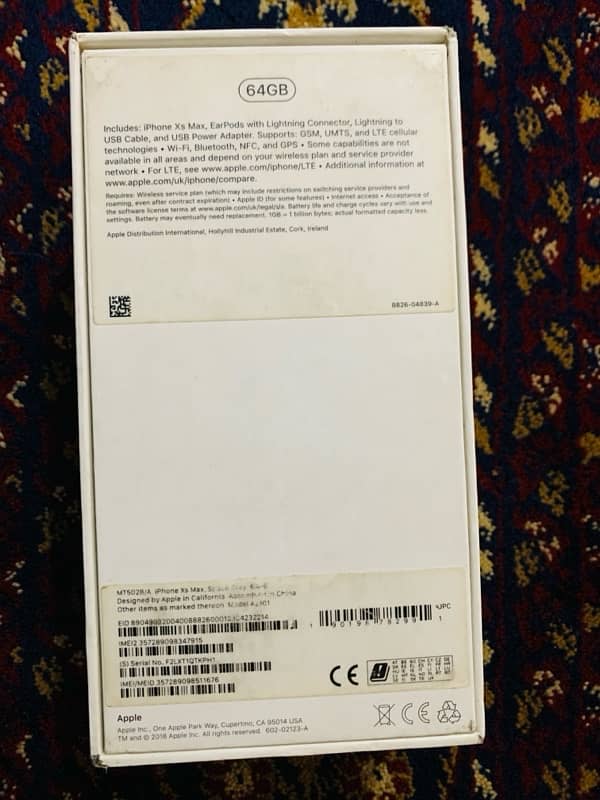 iPhone XS Max for sale one (1) hand used 8