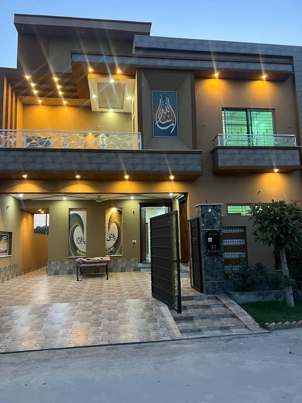 10 Marla Brand New House For Sale In Reasonable Price 0