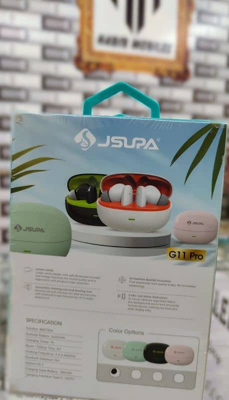 G11 Pro EarBuds Bluetooth Good Base Good Bettery Timing Good Quality 1