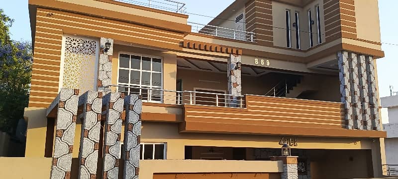 1 Kamal Double Storey Beautiful House Is Available For Sale At Gulshan Abad Rawalpindi 1