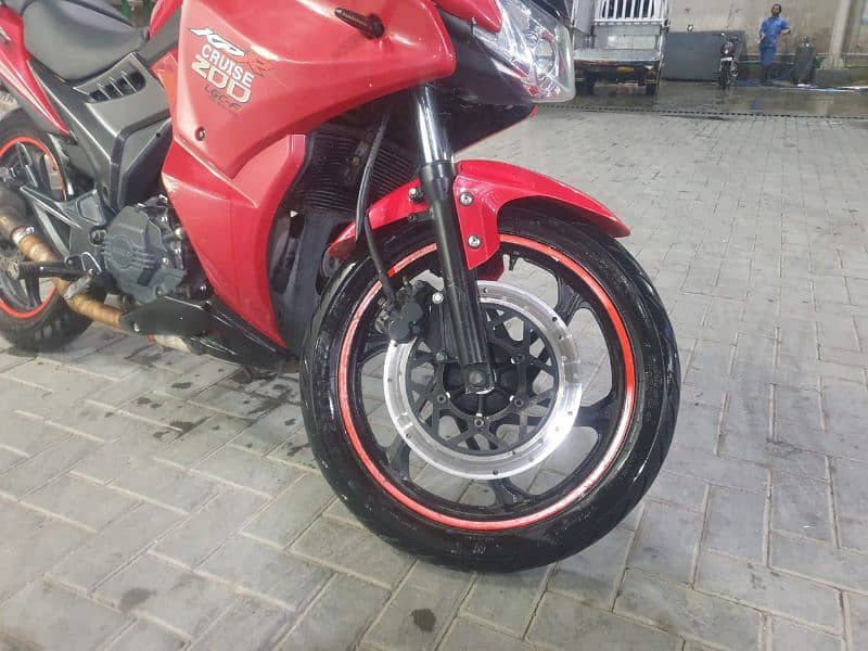 ZIMXCO 200CC heavy bike with keyless start  & heavy exhaust system. 5