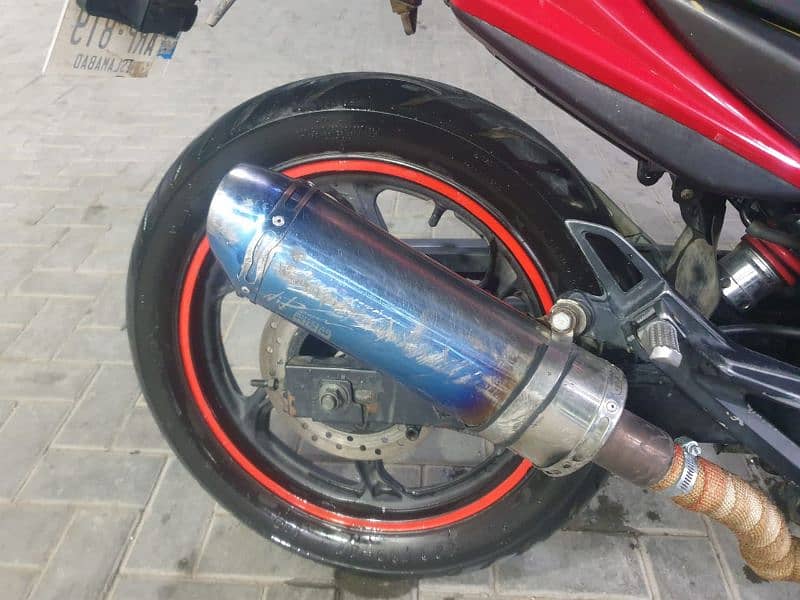 ZIMXCO 200CC heavy bike with keyless start  & heavy exhaust system. 7