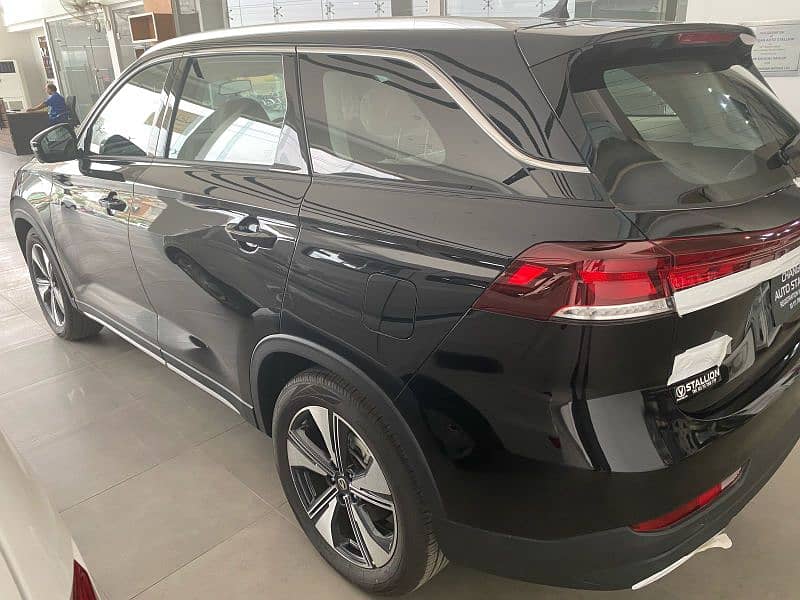 oshan X7 further sense 5 seater , double bio matric available 2