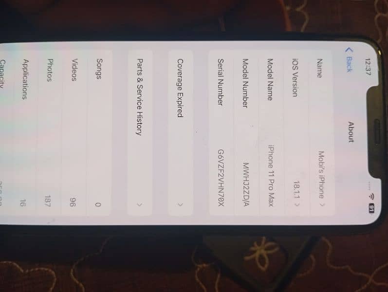 IPHONE 11 PRO MAX 256GB non PTA 5