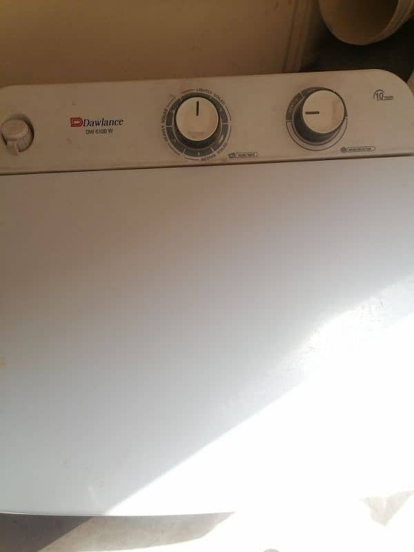 Dawlance washing machine 6100W White Single Tub Washer 3