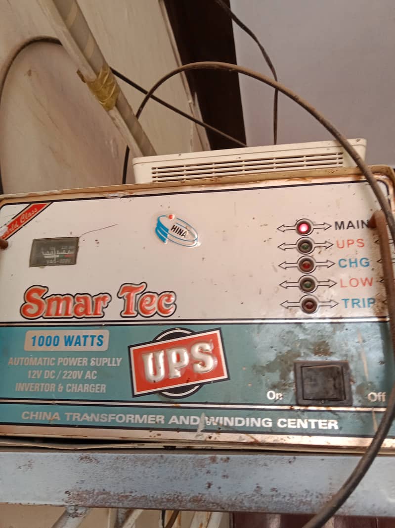 UPS Inverter 1000 watt (Karachi made 100% copper) 3