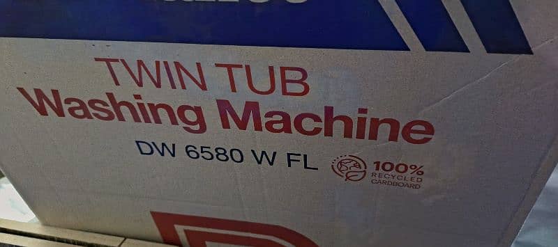 Dawlance washing machine DW 6580 white 0