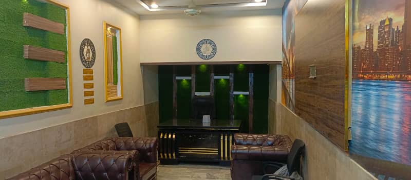 80000. shop for rent gulshan block 16. iftikhar estate 6