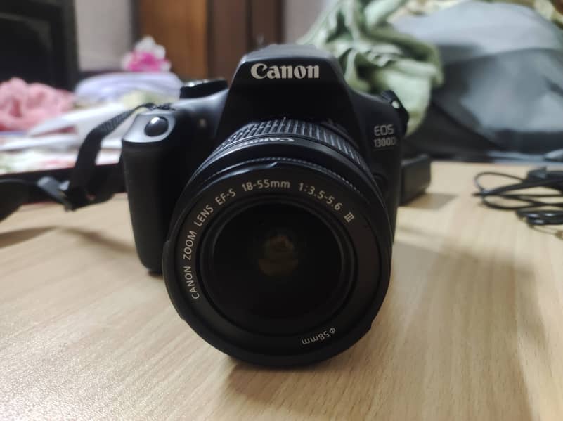 Canon 1300D DSLR with kit Lens (Almost New Condition] 7