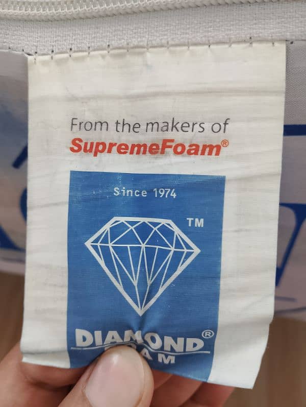 Diamond suprem foam 8" 4
