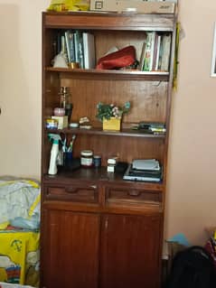 SHOWCASE WARD TEAK WOOD , MANILA