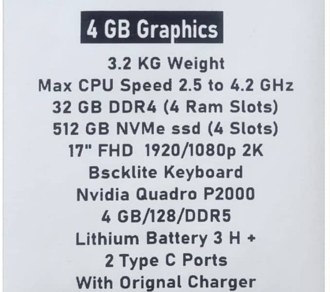 HP Z Book 27G5 , i5 8th Gen 0