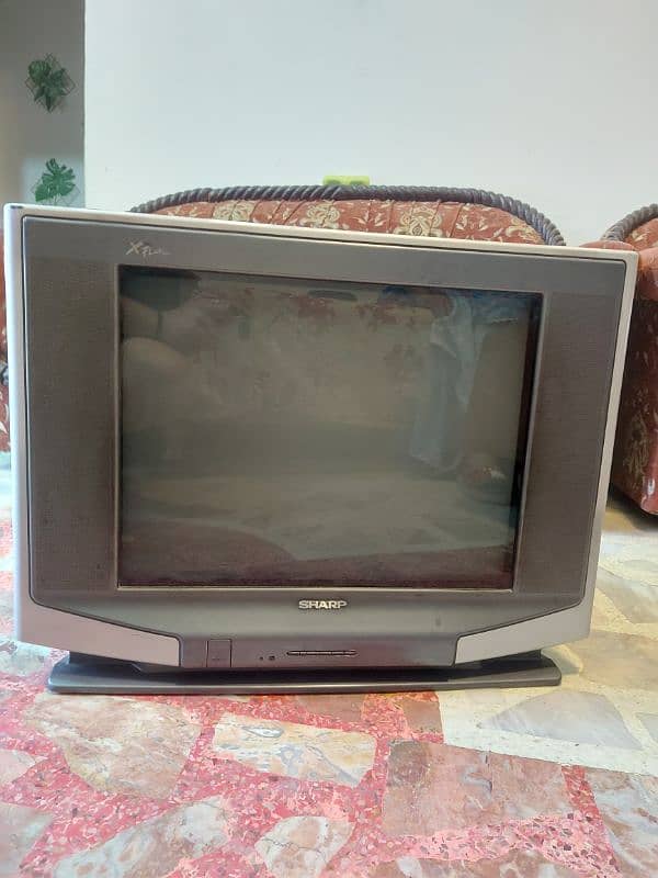 Sharp Old Colour TV 0