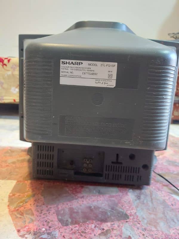 Sharp Old Colour TV 2