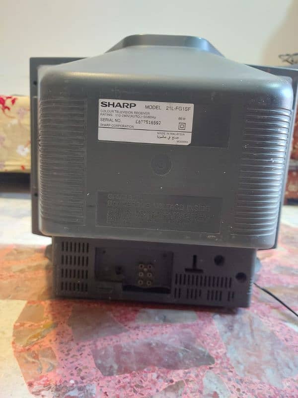 Sharp Old Colour TV 3