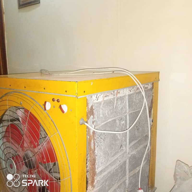 steel sheet *Full size Air cooler with Stand* used 1