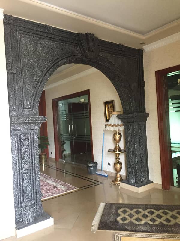 F-6/4: Agha Khan Road, 1000 Yards House, 9 Bedrooms, Beautiful Front Elevation, Lift Installed from Basement to Rooftop, Ground + First Floor + Basement, Dimension = 60150, Margalla Facing, Demand 65 Crores. 2