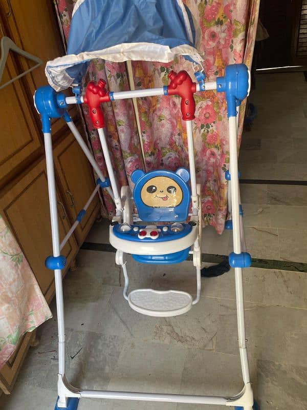 Kids Jhoola with music Urgent sale (Not used single time) 7