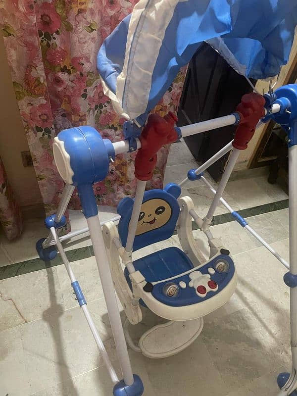 Kids Jhoola with music Urgent sale (Not used single time) 9