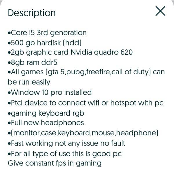 Gaming computer also for normal use 15