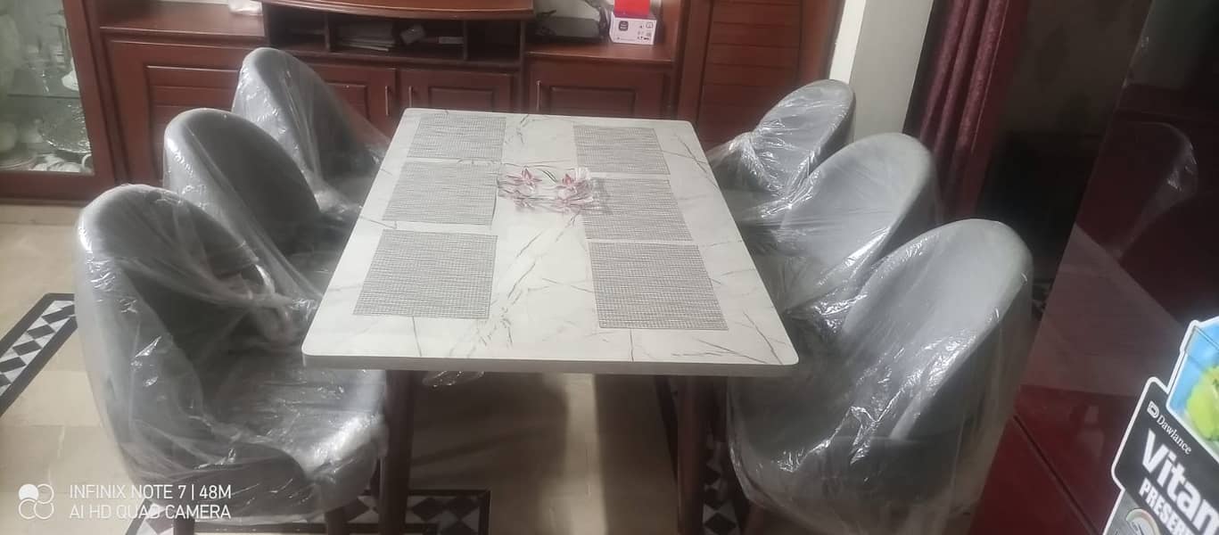 6 chair dining table for sale 0