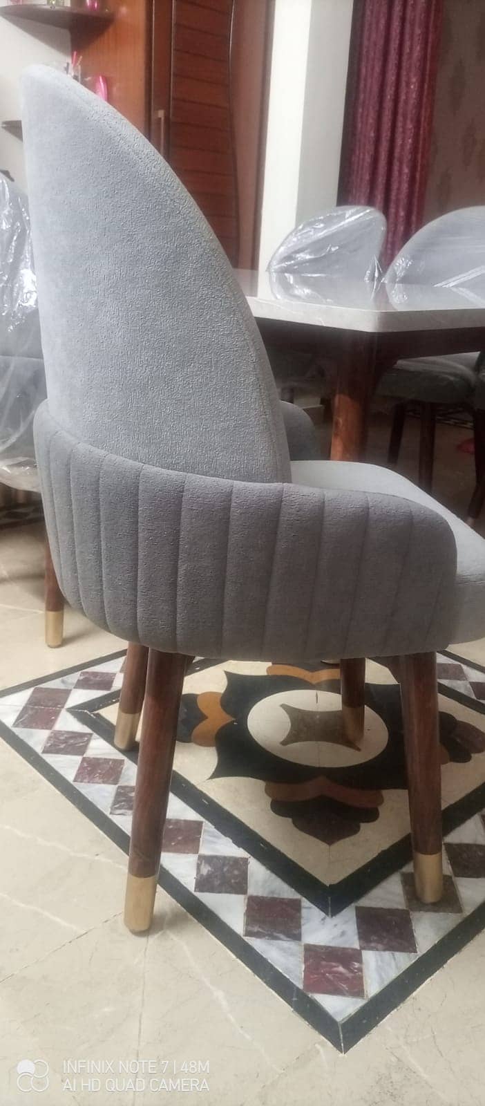6 chair dining table for sale 3