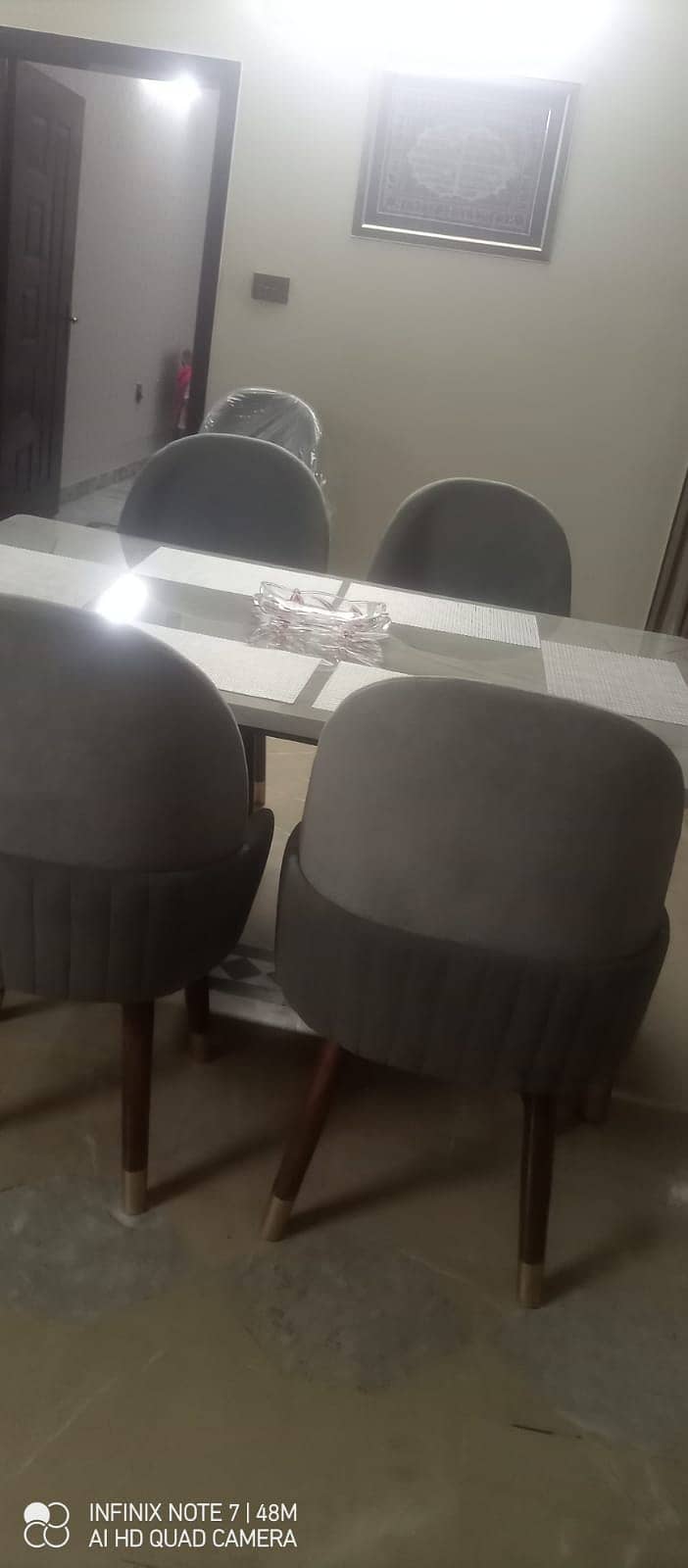 6 chair dining table for sale 4