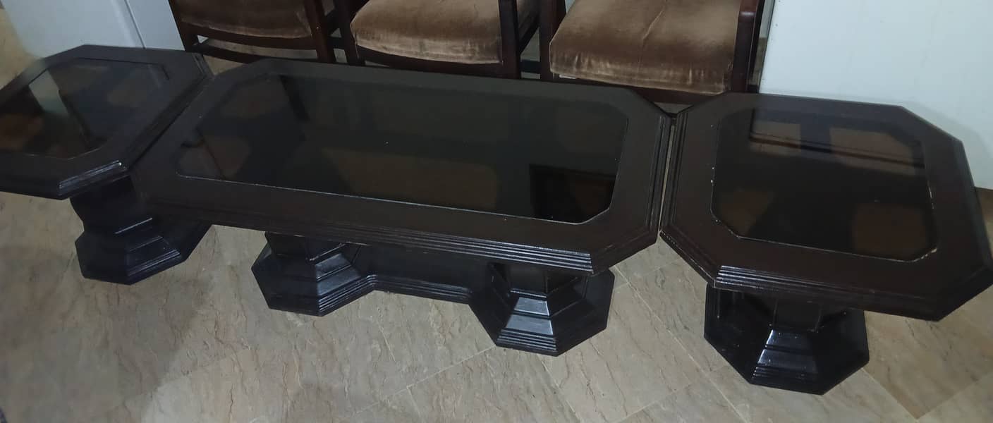 Centre tables in good condition-2 single and 1 double- urgent sale 0
